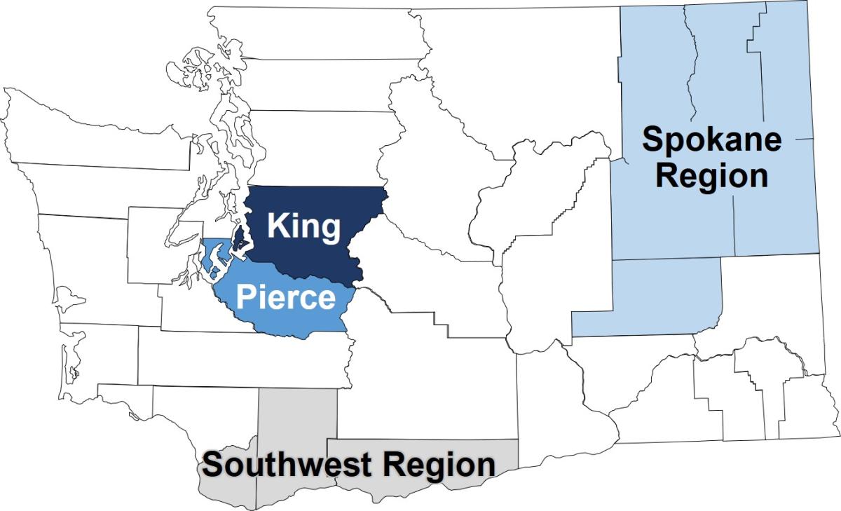Trueblood Settlement Statewide Map of Phases