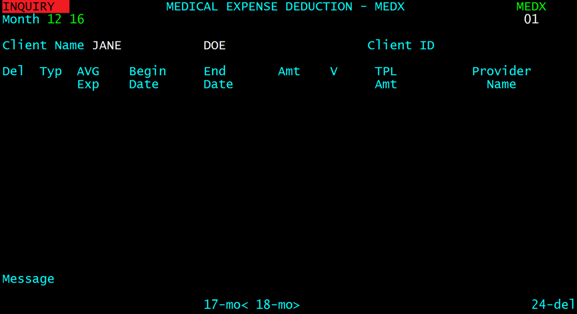 medx screen