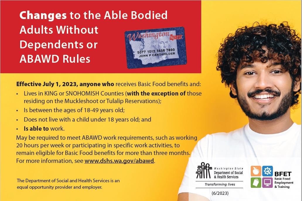 Note card that explains the changes for Able Bodied Adults without Dependents