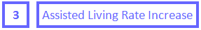 3 Assisted Living Rate Increase
