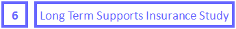6 Long Term Supports Insurance Study
