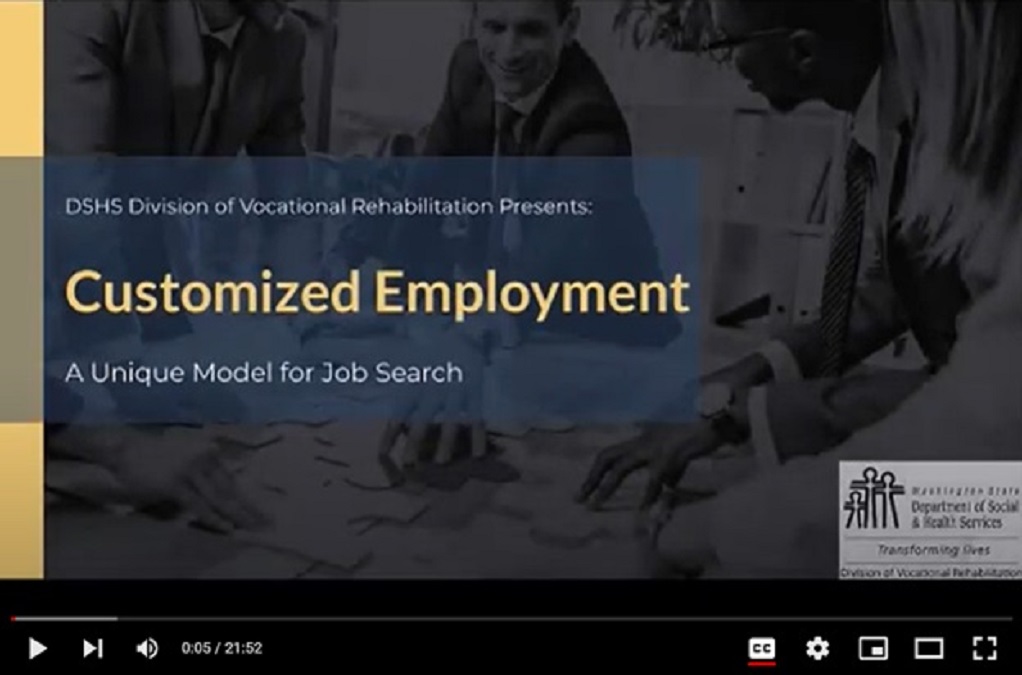 Customized Employment