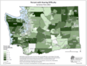 Hearing Difficulty (ACS data by Census Tract)