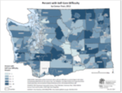 Self-Care Difficulty (ACS data by Census Tract)