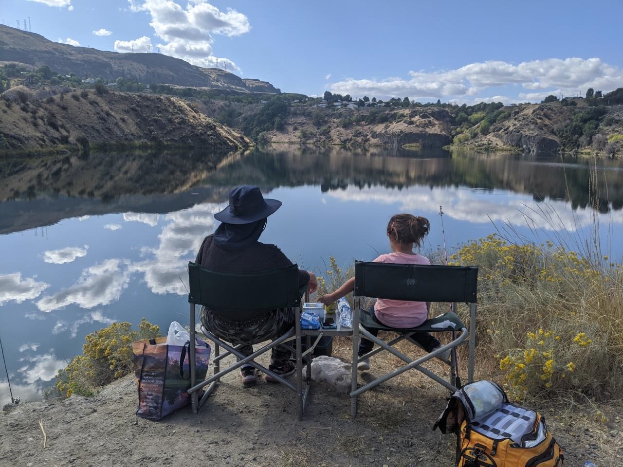 peaceful lake